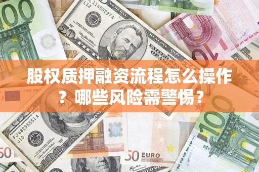 武汉股权质押融资流程怎么操作？哪些风险需警惕？