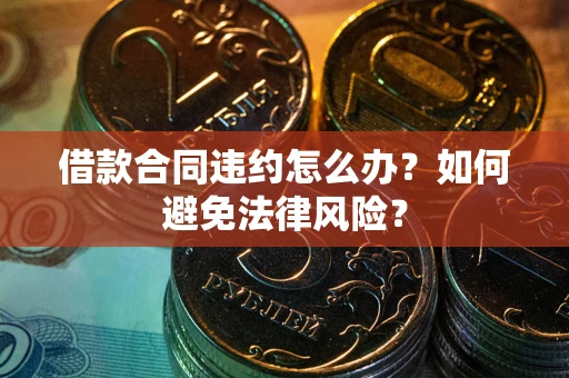 武汉借款合同违约怎么办？如何避免法律风险？