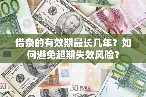 武汉借条的有效期最长几年？如何避免超期失效风险？